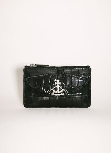 Vivienne Westwood Half-Moon Cardholder Black vvw0258001