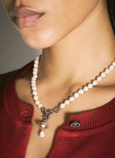 Vivienne Westwood アレクサ ネックレス クリーム vvw0258022