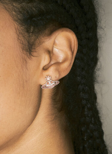 Vivienne Westwood Concetta Bas Relief Earrings Pink vvw0258029