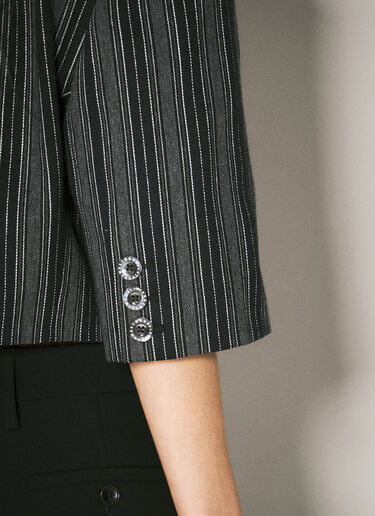 컷오프 재킷 Vivienne Westwood 컷오프 재킷 블랙 vvw0258040