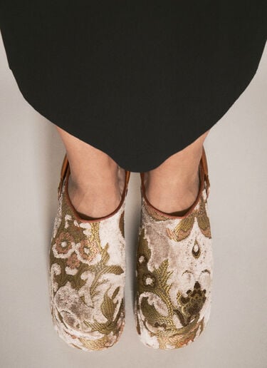 Swamp Platform Clogs Vivienne Westwood Swamp Platform Clogs Yellow vvw0258048
