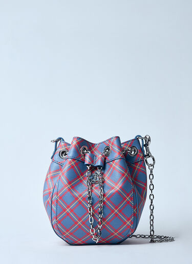 스몰 크리시 버킷 백 Vivienne Westwood 스몰 크리시 버킷 백 퍼플 vvw0259012