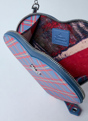 Vivienne Westwood ルイーズ ハート クロスボディバッグ  ブルー vvw0259013