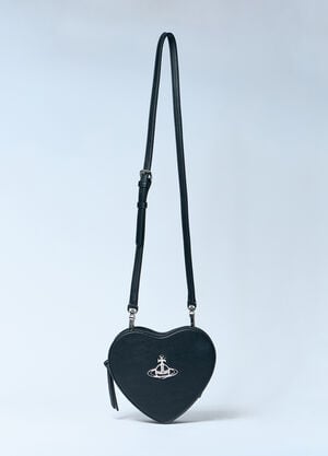 Vivienne Westwood Louise Heart Crossbody Bag Black vvw0259019