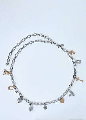 Vivienne Westwood 多吊饰腰带  银色 vvw0259023