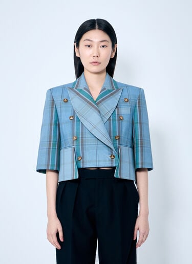 Vivienne Westwood カットオフブレザー  ブルー vvw0259028