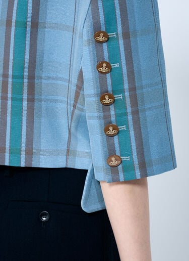 Vivienne Westwood カットオフブレザー  ブルー vvw0259028