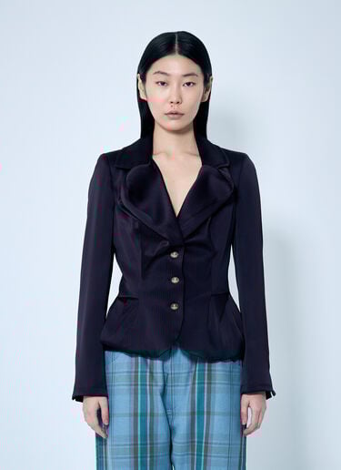 Drunken Tailored Blazer Vivienne Westwood Drunken Tailored Blazer Purple vvw0259030