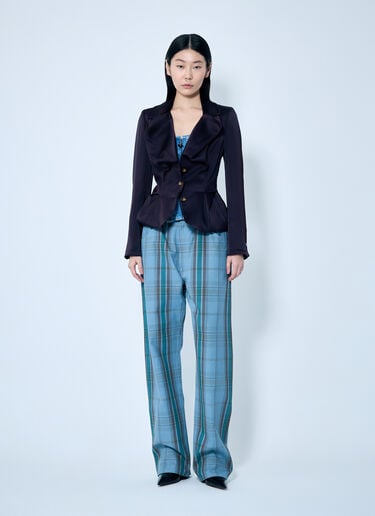 Drunken Tailored Blazer Vivienne Westwood Drunken Tailored Blazer Purple vvw0259030