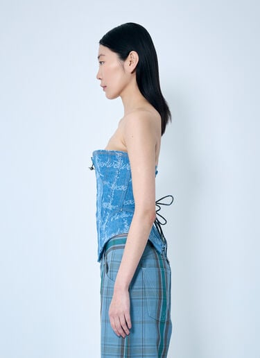 Denim Cobrax Corset Vivienne Westwood Denim Cobrax Corset Blue vvw0259031