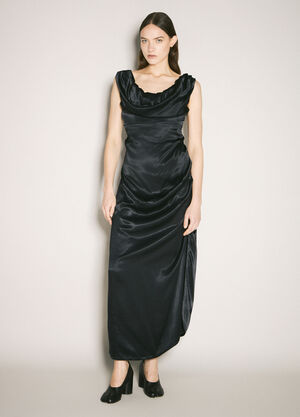 Vivienne Westwood Ginnie 长款铅笔连衣裙 黑色 vvw0259040