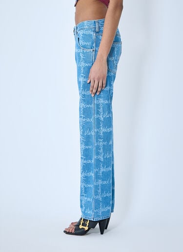Vivienne Westwood Ranch 牛仔裤  蓝色 vvw0259044