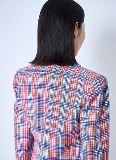 Vivienne Westwood 格纹西装外套  红色 vvw0260001