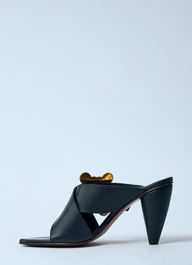 束带穆勒高跟鞋 Vivienne Westwood 束带穆勒高跟鞋 黑色 vvw0260013