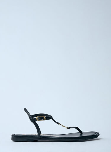 오브 끈 샌들 Vivienne Westwood 오브 끈 샌들 블랙 vvw0260014