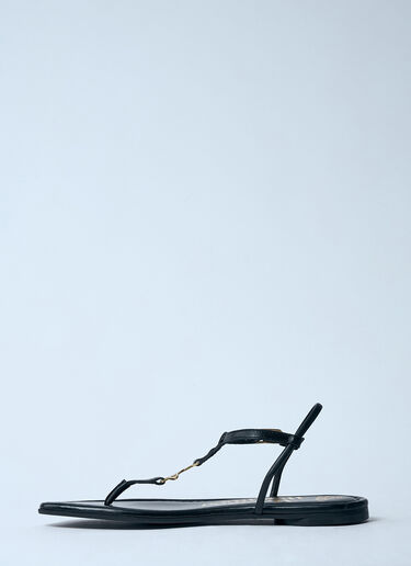 오브 끈 샌들 Vivienne Westwood 오브 끈 샌들 블랙 vvw0260014