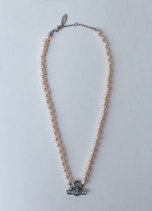Vivienne Westwood 키티 펄 목걸이  실버 vvw0260029