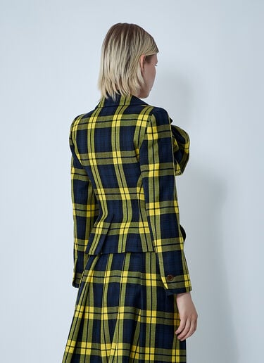 Vivienne Westwood Drunken Tailored Jacket Yellow vvw0261009
