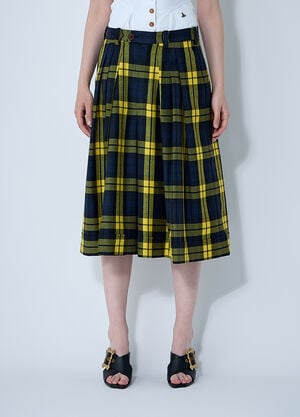 Vivienne Westwood Wool Skirt Yellow vvw0261010