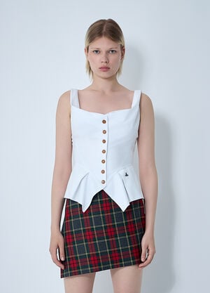 Vivienne Westwood Monday Lace Top White vvw0261013