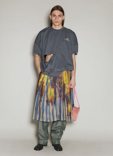 Vivienne Westwood Graphic-Print Culotte Pants Purple vvw0356001