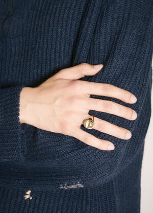 Vivienne Westwood Seal Ring Gold vww0156008