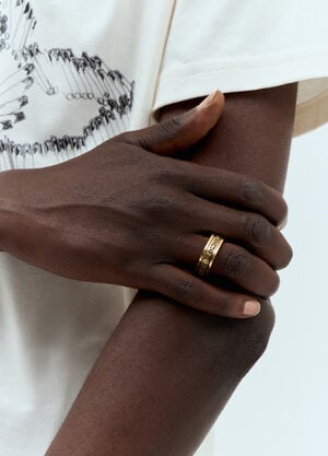Vivienne Westwood Scilly Engraved Ring Gold vww0156010