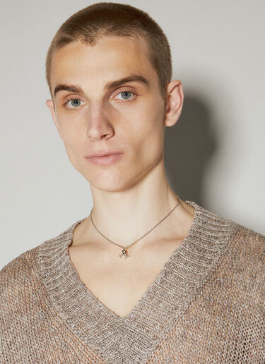 Vivienne Westwood Simonetta 吊坠项链 银 vww0356008