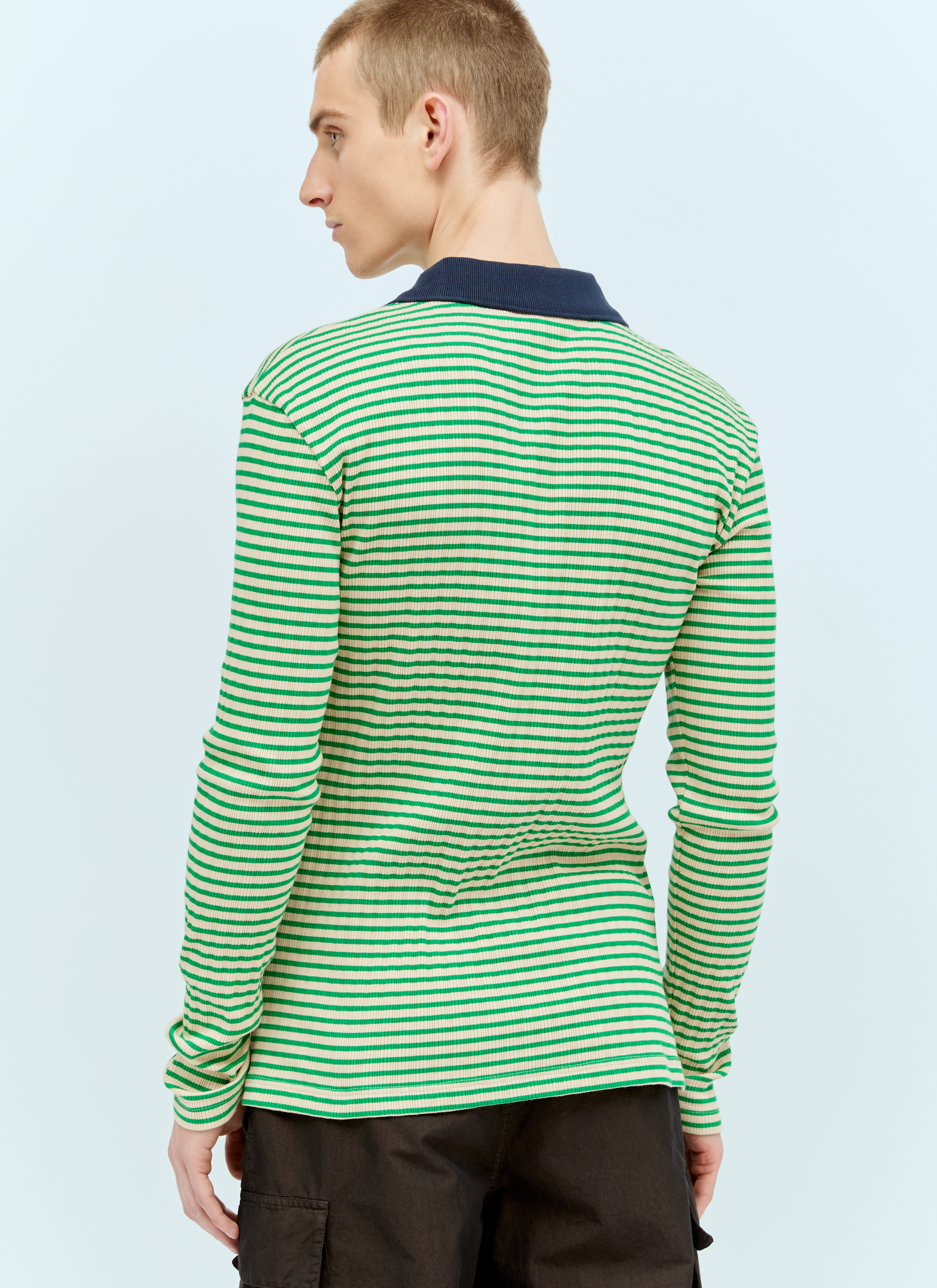 Wales Bonner Sonic Polo Shirt en Green pour homme | LN-CC®
