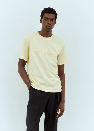 Wales Bonner Logo Embroidery T-Shirt White wbn0158012