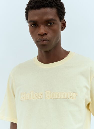 Wales Bonner Logo Embroidery T-Shirt White wbn0158012
