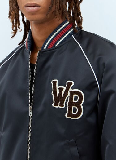 Marvel Bomber Jacket Wales Bonner Marvel Bomber Jacket Black wbn0158017