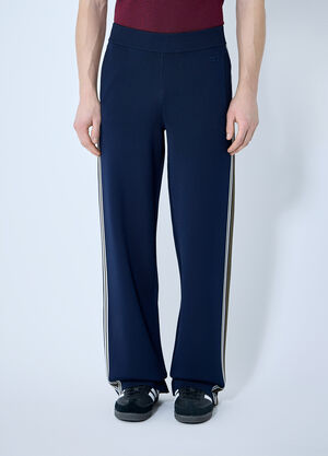 Wales Bonner Tide Track Pants Blue wbn0160005