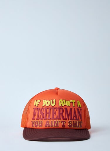Fishing Baseball Cap Western Hydrodynamic Research Fishing Baseball Cap Orange whr0156005