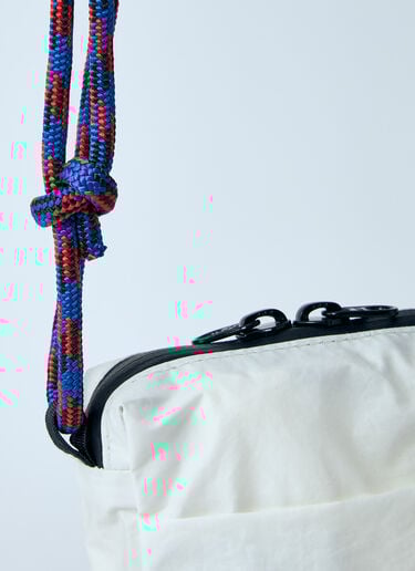 Logo Patch Sling Crossbody Bag Western Hydrodynamic Research Logo Patch Sling Crossbody Bag White whr0156011