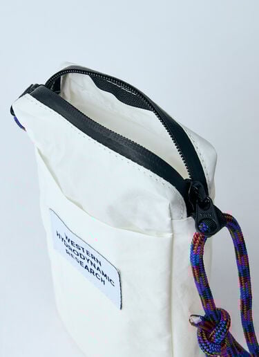 Logo Patch Sling Crossbody Bag Western Hydrodynamic Research Logo Patch Sling Crossbody Bag White whr0156011
