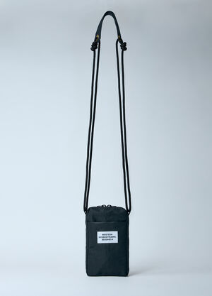 Western Hydrodynamic Research Logo Patch Sling Crossbody Bag Black whr0156012