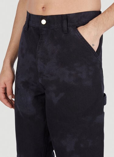 Carhartt WIP Single Knee Tie Dye Pants Black wip0151003