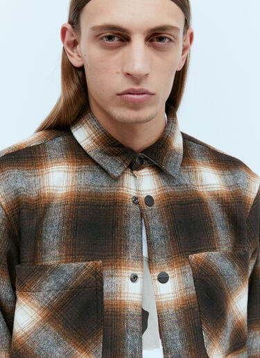 Carhartt WIP Moreau Jac Shirt Brown wip0154019