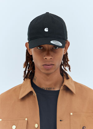 Carhartt WIP Madison Logo Baseball Cap Black wip0157005
