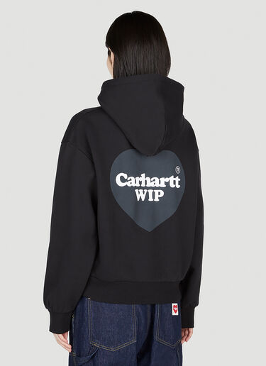 W' Heart Hooded Sweatshirt Carhartt WIP W' Heart Hooded Sweatshirt Black wip0253007