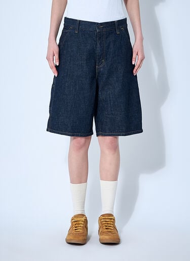 W' Brandon Single Knee Shorts Carhartt WIP W' Brandon Single Knee Shorts Navy wip0259006