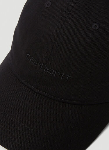 스크립트 베이스볼 캡 Carhartt WIP 스크립트 베이스볼 캡 블랙 wip0350010