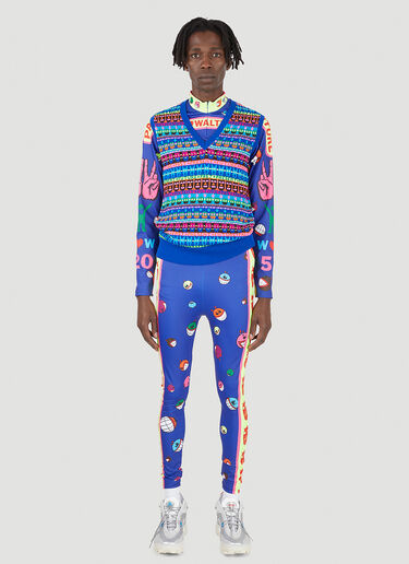 Cartoon Bike Top Walter Van Beirendonck Cartoon Bike Top Blue wlt0146010