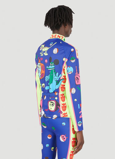 Cartoon Bike Top Walter Van Beirendonck Cartoon Bike Top Blue wlt0146010