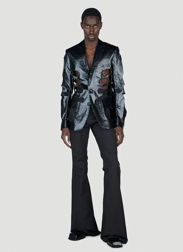 Walter Van Beirendonck 샤프 블레이저 블랙 wlt0152001