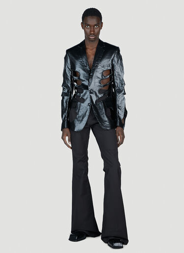 샤프 블레이저 Walter Van Beirendonck 샤프 블레이저 블랙 wlt0152001