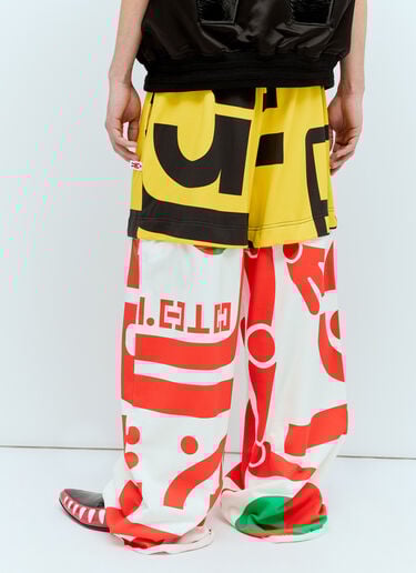 Walter Van Beirendonck Dawleetoo Track Pants Yellow wlt0156014