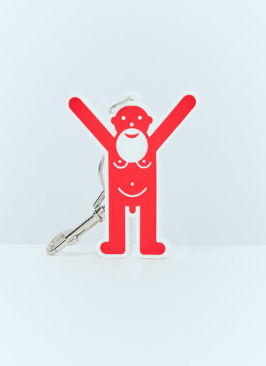Logo Key Ring Walter Van Beirendonck Logo Key Ring Red wlt0156028