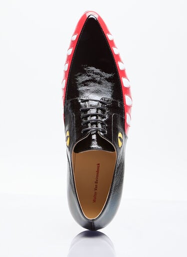 鳄鱼系带鞋 Walter Van Beirendonck 鳄鱼系带鞋 黑色 wlt0156039
